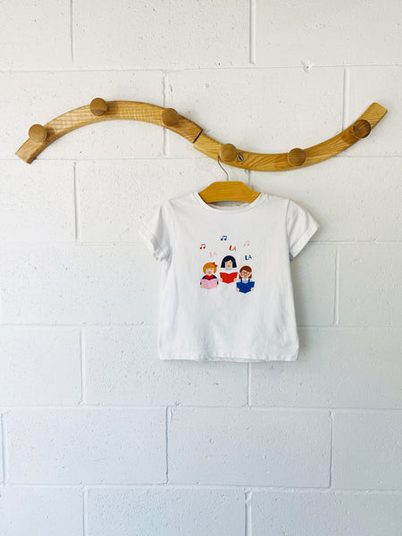 Jacadi Paris 'La La La" Tee, 6 years