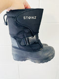 Black Trek Winter Boots, size 13