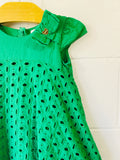 Mayoral Kelly Green Eyelet Dress, 24 months