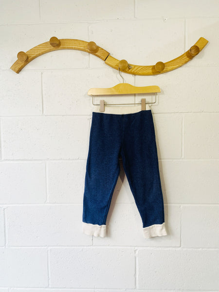 Heather Blue Softy Pants, 3 years