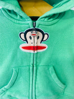 Paul Frank Monkey Hoodie, 6-9 months