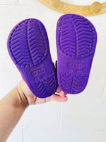 Purple Classic Clog, size 4/5