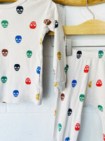 Rainbow Skulls Pajamas, 2 years