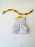 Vintage Nautical Stripe Dress, 12-24 months