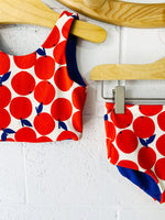hanna andersson Reversible Two-Piece Swim Suit, 4-6 years