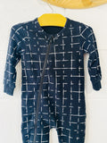 Grid Romper 12 months