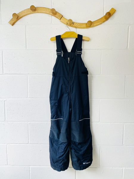 Black Bib Snow Pants, 6-7 years (XS)