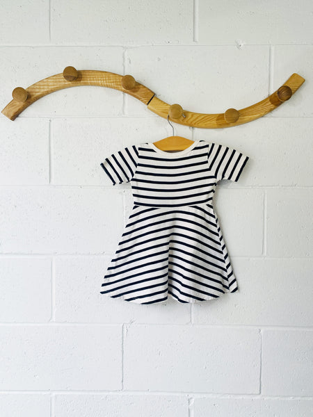 mini mioche Striped Ballet Dress, 12-18 months