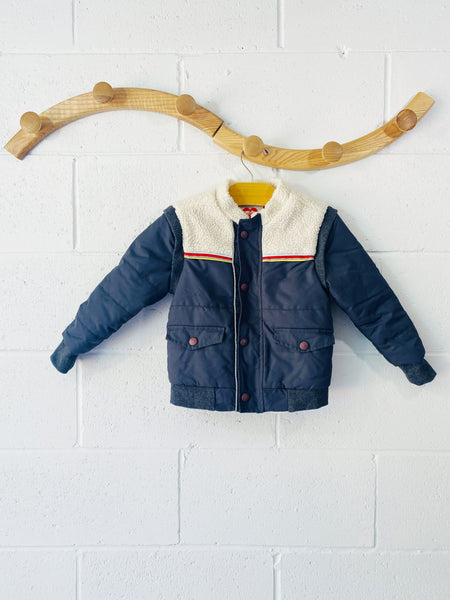 Tootsa Padded 3-Way Shearling Jacket, 3-4 years