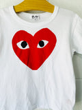 Comme des Garçons Red Heart Tee, 6 years