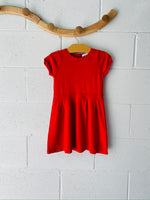 Jacadi Paris Red Knit Dress, 4 years
