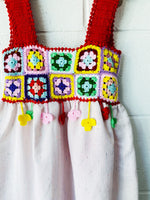 Handmade Crochet Dress, 8-10 years