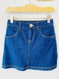 Jacadi Dark Denim Skirt, 8 years