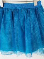 Turquoise Sparkly Skirt, 4-5 years (XS)