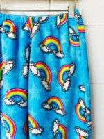 Rainbow Fuzzy Cozy Pants, 14-16 years