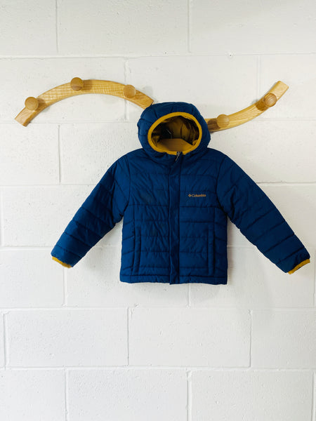 Navy Light Puffer Jacket, 4 years