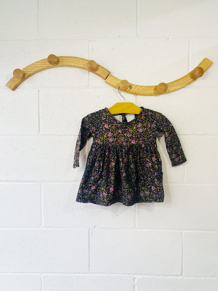 nest + nurture Floral Dress, 12-24 months