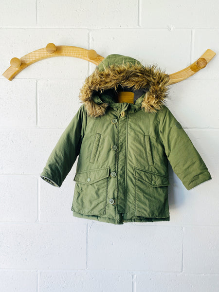 Olive Green Parka, 2 years