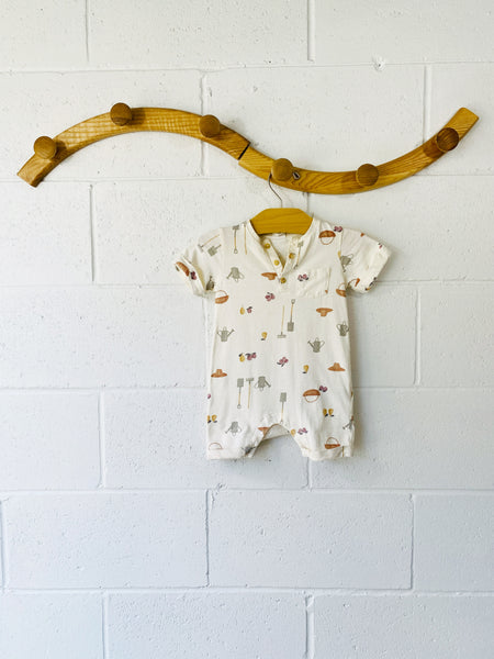 Garden Time Romper, 6-9 months