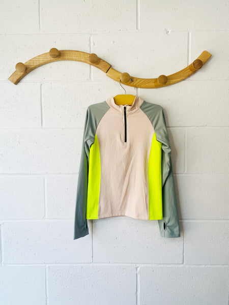 Pop Of Neon Rash Guard, 9 years