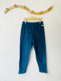 Vintage Forest Green Fleece Pants, Women's MED