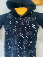 Northern Constellations Romper, 3-6 months