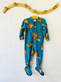 Friendly Fox Fleece Sleeper, 2-3 years