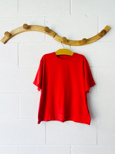 Orange Cropped Tee, Women’s XS