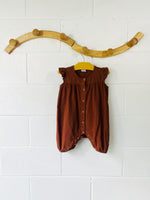 Terracotta Romper, 12-18 months