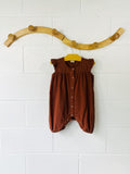 Terracotta Romper, 12-18 months