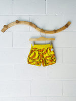 indikidual Yellow Banana Shorts, 2-3 years