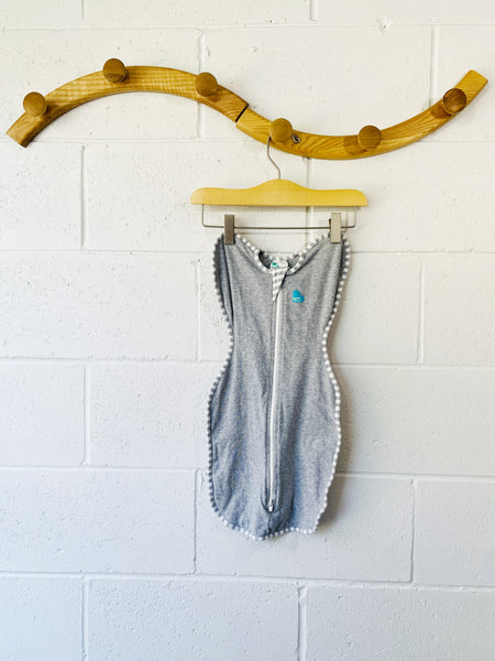 Grey Sleeper Swaddle, 0-1 months (newborn)