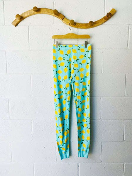 hanna andersson Lovely Lemon Leggings, 12 years