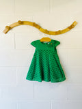 Mayoral Kelly Green Eyelet Dress, 24 months