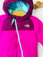 Shades of Pink Puff Down Snowsuit, 18-24 months