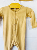 Quincy Mae Yellow Sleeper, 3-6 months