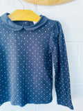 Polka Dot Long Sleeve Top, 5 years