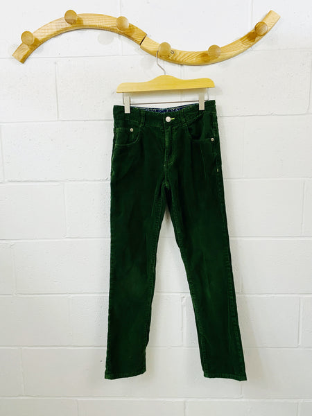 Forest Green Corduroy Pants, 11 years