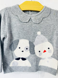 Jacadi Winter Pals Sweater, 24 months