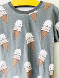 whistle & flute Ice Cream Tee, 7-8 years