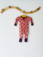 Parade Organics Foxes Double Zip Sleeper, 0-3 months