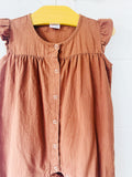 Terracotta Romper, 12-18 months