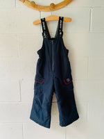 Navy Bib Snow Pants, 3 years