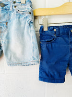 Denim Shorts Bundle, 9-12 months
