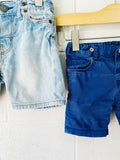 Denim Shorts Bundle, 9-12 months