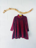 The Simple Folk Winterberry Velvet Dress, 6-7 years