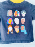 Faces of the Rainbow Tee, 3-6 months