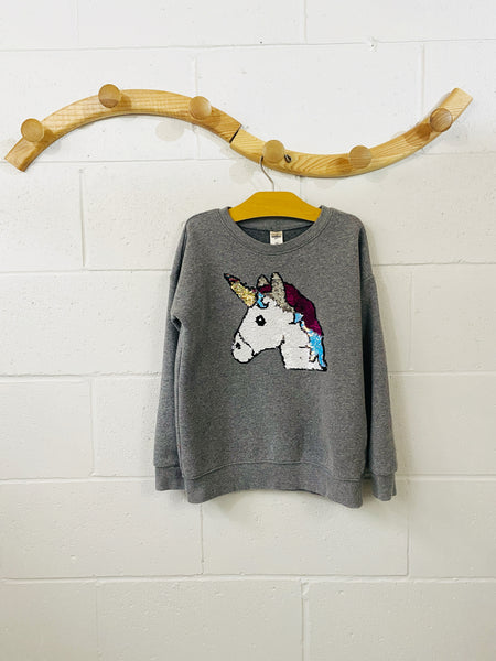 Unicorn Flip Sequin Sweatshirt, 10 years