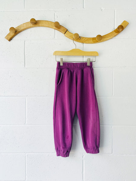 Soft Plum Sweatpants, 6 years