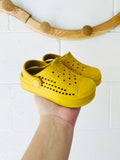 Mustard Slip On Shoes, size 6
